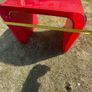 Two nesting designer glass tables Image 4