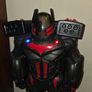 Imaginext Red and Black Batbot Xtreme - Lights and Sounds fully working Image 2