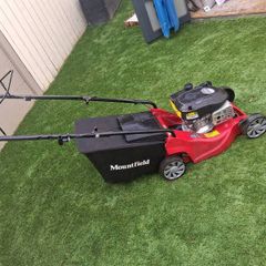 Petrol Lawnmower with Cover