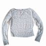 Savida lace top with bateau neckline NWoT Image 4