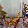 Vintage Set of 1960's Arcoroc Luminarc Exotic Bird Tumblers Image 6