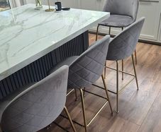 Counter stools and one bar stool