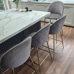 Counter stools and one bar stool