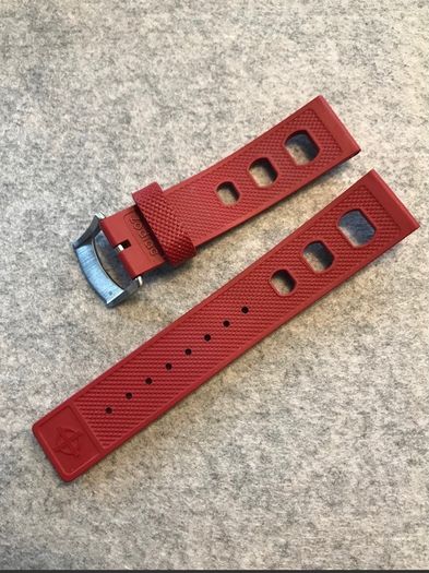 Vintage Zodiac Tropic Rubber Strap