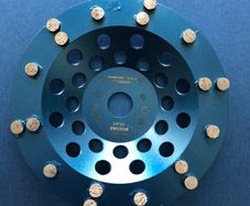 Diamond grinding disc, cup, wheel 180mm 7" inch concrete, stone