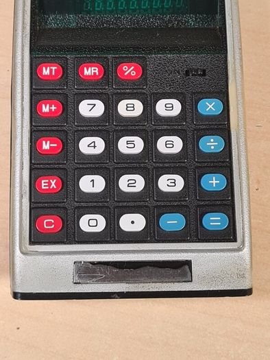 Vintage Commodore Gl-997r Electronic Calculator Untested For Parts Repair Collector