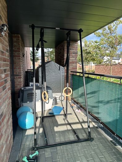 Gravity pull up rack + extension kit
