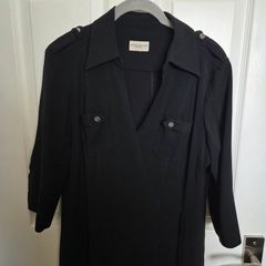 Black Karen Millen Midi Dress, size 12