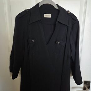 Black Karen Millen Midi Dress, size 12