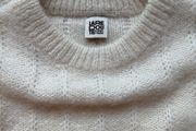 La Redoute cream alpaca blend jumper size S