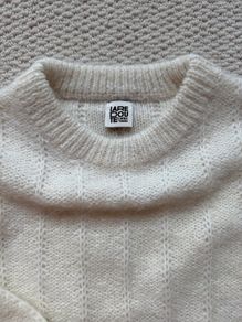 La Redoute cream alpaca blend jumper size S
