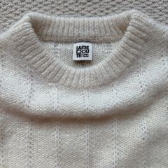La Redoute cream alpaca blend jumper size S