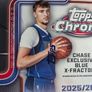 NBA chrome topps Mega box Image 5