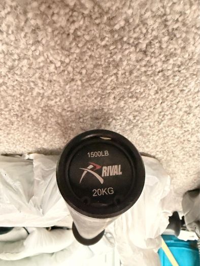 Rival Strength's 20KG Chrome Olympic 7 Foot Barbell