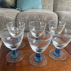 Denby imperial blue glasses
