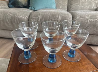 Denby imperial blue glasses