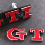 GTI Badge Grill & Boot Badge Set Golf Polo MK2 MK3 MK5 MK6 MK7 Image 2