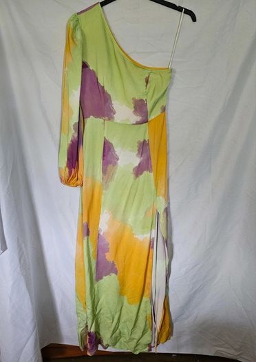 The Wolf Gang Multicoloured Tie Dye Maxi Dress