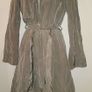 Metallic Grey/Goldish Coloured Trench Coat from Topshop size 8 Image 2