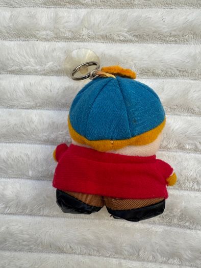 South Park 2000 Eric Cartman plush key keychain for car/window approx. 10 cm. Used Please see photos