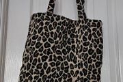 1stxuelie Leopard Print Tote Bag