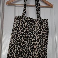 1stxuelie Leopard Print Tote Bag