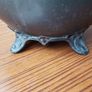 Antique large footed pewter coffee pot by R. Broadhead & Co  Sheffield, England  height 28cm Image 5