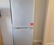 Hoover silver 50/50 fridge freezer
