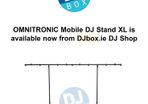 Omnitromic Dj stand and light stand never used just put it together and didn't like it so put it down and bagged and stored