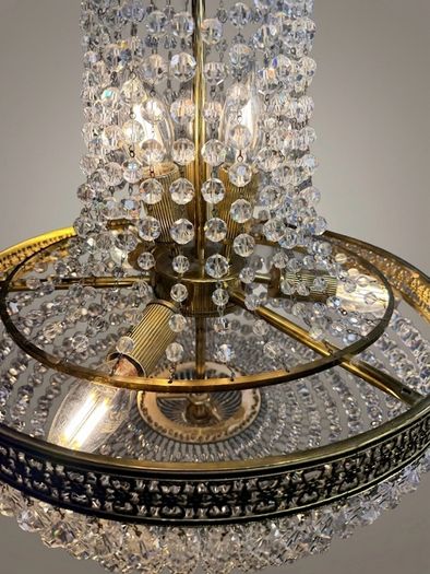 20th Century French Empire Style Chandelier
