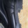 Massimo Dutti Black Leather Boots. Size 36 Image 4