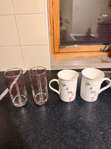 mugs and glasses