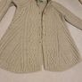 Aran craft merino wool cardigan Image 2