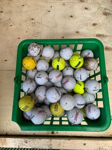 100 Random branded golf balls (mainly practice)