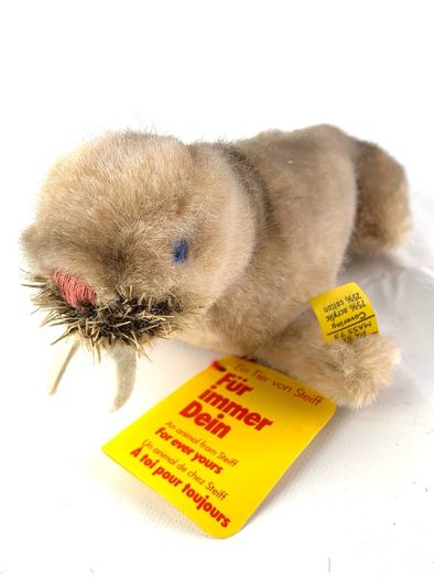 Vintage Steiff Wally Walrus German Collectable Toy