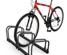 NEW SALE 3 Bike Parking Stand, Parking, Bike Parking, Floor and Wall Mount, Indoor and Outdoor, Black
