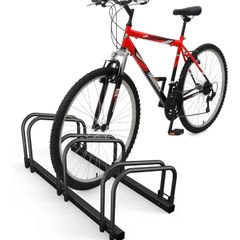 NEW SALE 3 Bike Parking Stand, Parking, Bike Parking, Floor and Wall Mount, Indoor and Outdoor, Black