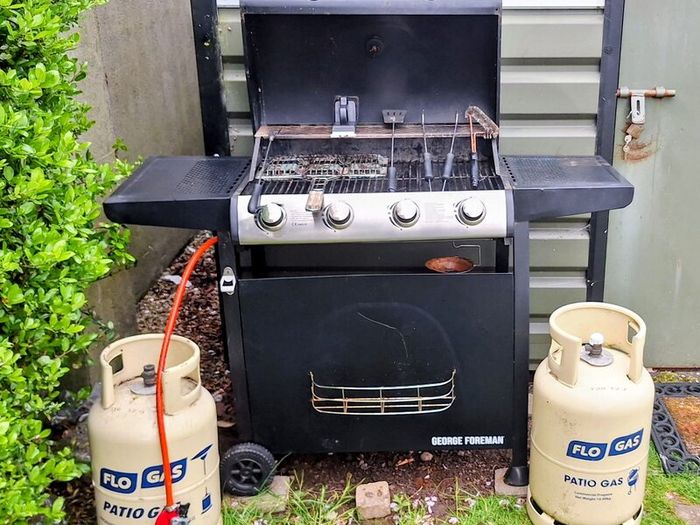 George Foreman 4 Burner Gas Barbeque