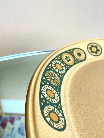 Mid Century Kiln Craft Bacchus Serving Plate, Staffordshire