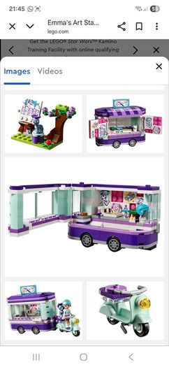 LEGO Friends, Emma's Art Stand