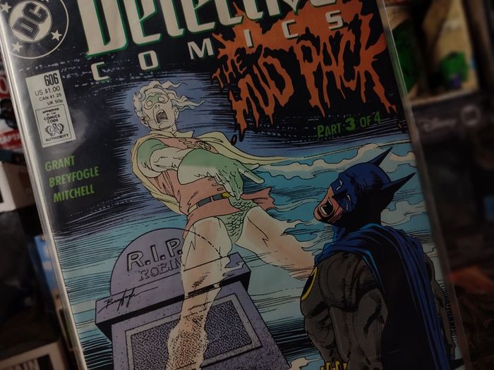 Detective Comics ! Issue #606 ! by Alan Grant ! Copper Age Comic from 1989 ! by DC Comics ! Batman !