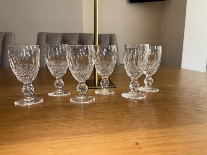 Waterford Crystal Set of 6 Vintage Colleen Cut Glasses