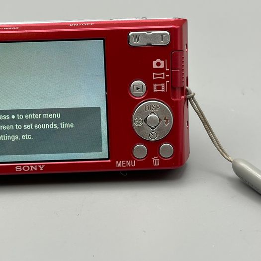 Sony Cyber-shot DSC-W830 20.1MP Digital Camera Red - Boxed - Full Kit