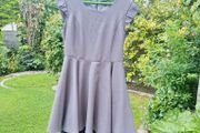 Grey Lined Dress - Size 10