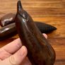 Set of 5 Vintage Carved Wooden Fruit Image 5