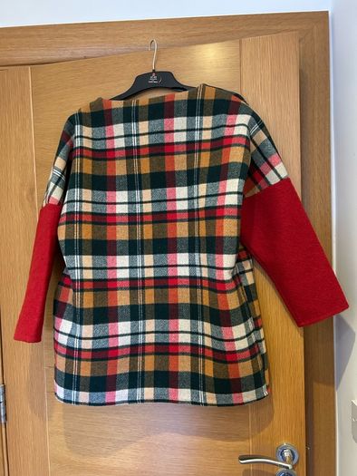 Sogni Dublin wool check jacket