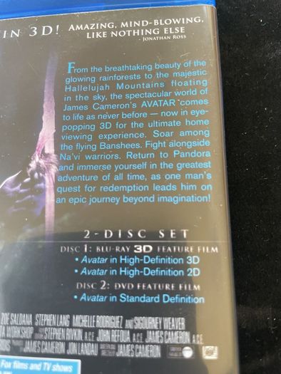 Avatar (Blu-ray 3D + Blu-ray + DVD