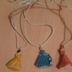 New:  Disney Princess necklaces