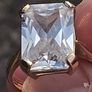 9 Carat Gold Gem Set Ring (6.5 grams) Image 4