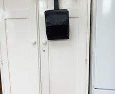 Tula Black Leather Over Shoulder Bag